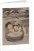 Two Children Playing with Goldfish, ca. 1887 by Kawanabe Kyosai