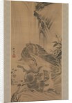 Eagle Attacking a Mountain Lion, 1885 by Kawanabe Kyosai