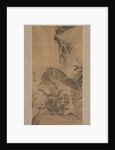 Eagle Attacking a Mountain Lion, 1885 by Kawanabe Kyosai