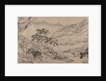 Traveling Amid Streams and Mountains, 1680 by Liu Yu