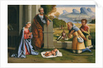 The Adoration of the Shepherds by L'Ortolano