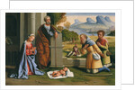 The Adoration of the Shepherds by L'Ortolano