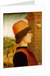 Portrait of a Man, possibly Matteo di Sebastiano di Bernardino Gozzadini, 1494 by Maestro delle Storie del Pane
