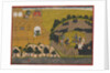 Rama Releases the Demon Spies Shuka and Sarana: Folio from the Siege of Lanka series , ca.1725 by Manaku