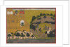 Rama Releases the Demon Spies Shuka and Sarana: Folio from the Siege of Lanka series , ca.1725 by Manaku