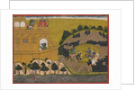 Rama Releases the Demon Spies Shuka and Sarana: Folio from the Siege of Lanka series , ca.1725 by Manaku
