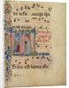 Manuscript Leaf with the Dedication of a Church in an Initial T, from a Gradual, 2nd half 15th cent by Mariano del Buono