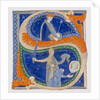 Manuscript Illumination with the Beheading of Saint Paul in an Initial S, from a Gradual, ca. 1278 by Master of Bagnacavallo