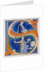 Manuscript Illumination with the Beheading of Saint Paul in an Initial S, from a Gradual, ca. 1278 by Master of Bagnacavallo