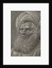 Head of a Bearded Man Wearing a Turban; Latin script, ca. 1510 by Master of the Death of Absalom