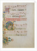 Manuscript Leaf with the Celebration of a Mass in an Initial S…, second half 15th century by Master of the Riccardiana Lactantius