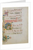 Manuscript Leaf with the Celebration of a Mass in an Initial S…, second half 15th century by Master of the Riccardiana Lactantius