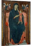 Madonna and Child Enthroned with Angels by Master of Varlungo