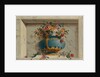 Vase of Flowers in a Niche by Michel Bruno Bellenge