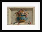Vase of Flowers in a Niche by Michel Bruno Bellenge