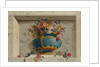Vase of Flowers in a Niche by Michel Bruno Bellenge