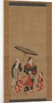 Courtesan on Parade, late 1730s-early 1740s by Miyagawa Issho