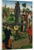 The Crucifixion of Saint Peter with a Donor; The Legend of Saint Anthony Abbot with a Donor.. by Northern French Painter