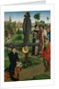 The Crucifixion of Saint Peter with a Donor; The Legend of Saint Anthony Abbot with a Donor.. by Northern French Painter