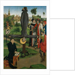 The Crucifixion of Saint Peter with a Donor; The Legend of Saint Anthony Abbot with a Donor.. by Northern French Painter