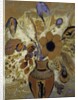Etruscan Vase with Flowers, 1900-1910 by Odilon Redon