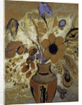 Etruscan Vase with Flowers, 1900-1910 by Odilon Redon