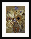 Etruscan Vase with Flowers, 1900-1910 by Odilon Redon