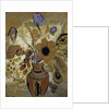 Etruscan Vase with Flowers, 1900-1910 by Odilon Redon
