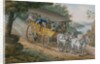 Travel by Stagecoach Near Trenton, New Jersey, 1811-ca. 1813 by Pavel Petrovic Svin'in