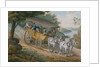Travel by Stagecoach Near Trenton, New Jersey, 1811-ca. 1813 by Pavel Petrovic Svin'in