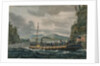 Steamboat Travel on the Hudson River, 1811-ca.1813 by Pavel Petrovic Svin'in