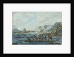 A Ferry Scene on the Susquehanna at Wright's Ferry, near Havre de Grace, 1811-ca. 1813 by Pavel Petrovic Svin'in