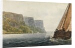 The Packet 'Mohawk of Albany' Passing the Palisades, 1811-ca. 1813 by Pavel Petrovic Svin'in
