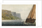 The Packet 'Mohawk of Albany' Passing the Palisades, 1811-ca. 1813 by Pavel Petrovic Svin'in
