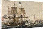 Replenishing the Ship's Larder with Codfish off the Newfoundland Coast, 1811-ca. 1813 by Pavel Petrovic Svin'in