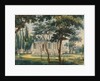 A Country Residence, Possibly General Moreau's Country House at Morrisville…, 1811-ca. 1813 by Pavel Petrovic Svin'in