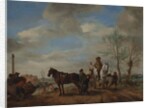 A Man and a Woman on Horseback, ca. 1653-54 by Philips Wouwerman