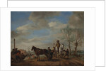 A Man and a Woman on Horseback, ca. 1653-54 by Philips Wouwerman