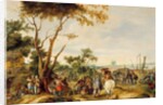 Soldiers Bivouacking by Pieter Snayers