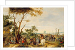 Soldiers Bivouacking by Pieter Snayers