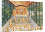 Celebration of the Birth of Krishna, ca. 1880-1900 by Ragunath
