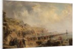Landing the Shore End of the Atlantic Cable, 1866 by Robert Charles Dudley