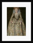 Princess Elizabeth, Later Queen of Bohemia, ca. 1606 by Robert Peake I