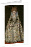 Princess Elizabeth, Later Queen of Bohemia, ca. 1606 by Robert Peake I