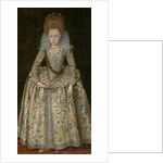 Princess Elizabeth, Later Queen of Bohemia, ca. 1606 by Robert Peake I