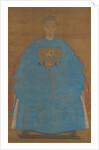 Portrait of an Old Lady, dated 'xinyou' by Ruan Zude