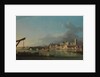 The Building of Westminster Bridge by Samuel Scott