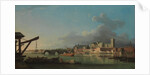 The Building of Westminster Bridge by Samuel Scott