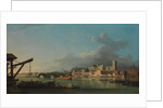 The Building of Westminster Bridge by Samuel Scott
