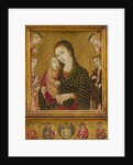 Madonna and child with the Dead Christ, Saints Agnes and Catherine of Alexandria…ca. 1470-80 by Sano di Pietro